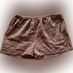 Nigel Preston & Knight Brown Athletic Shorts